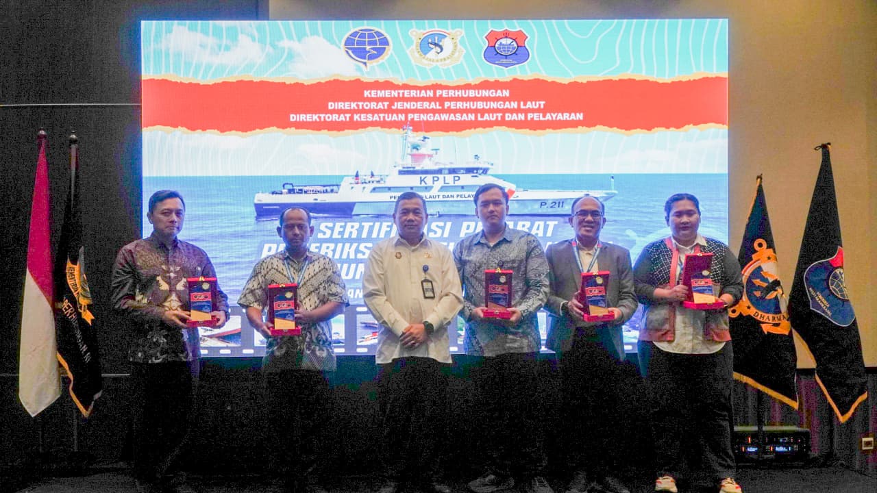 Perkuat Profesionalitas SDM, Kemenhub Gelar Sertifikasi Pemeriksa Kecelakaan Kapal